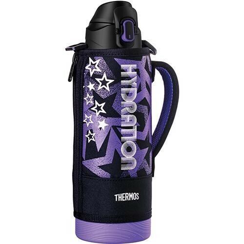 サーモス（THERMOS） 真空断熱スポーツボトル 1.5L ブラックパープル(BKPL) 水筒 保冷専用 FJS-1500F