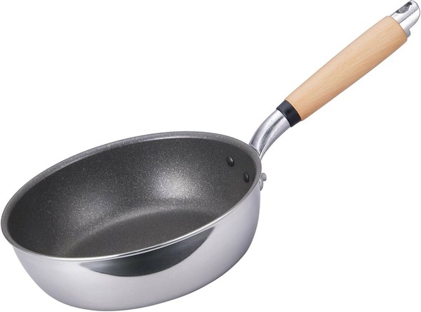 北陸アルミニウム（hokua） 極ふかみ IH 炒め いため鍋 IH対応 28cm thumbnail 7