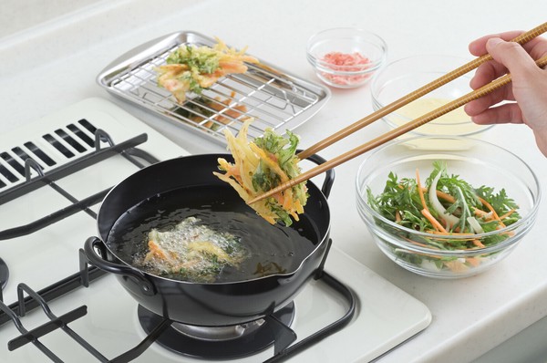 ヨシカワ（yoshikawa） 天御膳 少量の揚げ物に便利なステンレスバット SJ3552 thumbnail 4