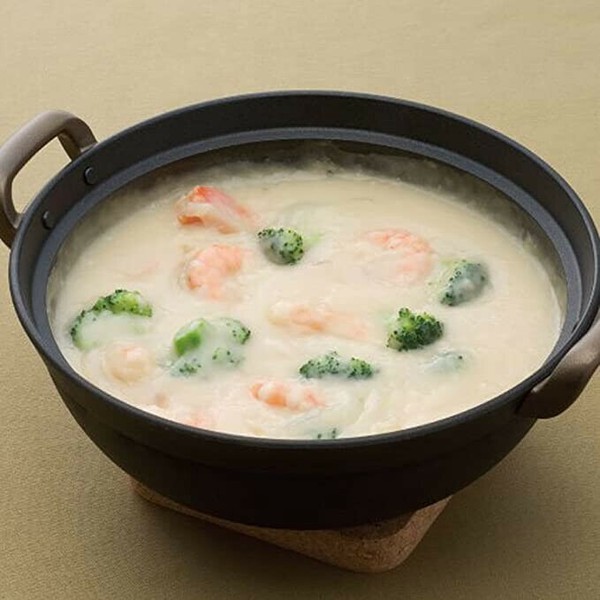 北陸アルミニウム（hokua） ウー・ウェン 煮鍋 テフロン加工鍋 (大）24cm ＜日本製＞ thumbnail 5