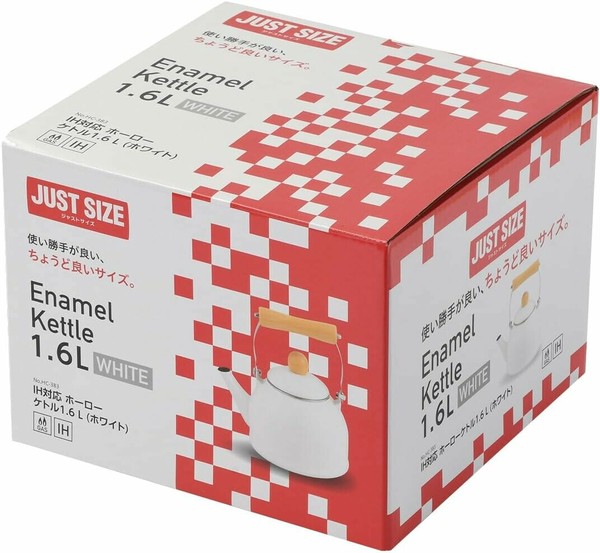 パール金属（PEARL LIFE） ジャストサイズ ケトル 1.6L レッド HC-382 thumbnail 4
