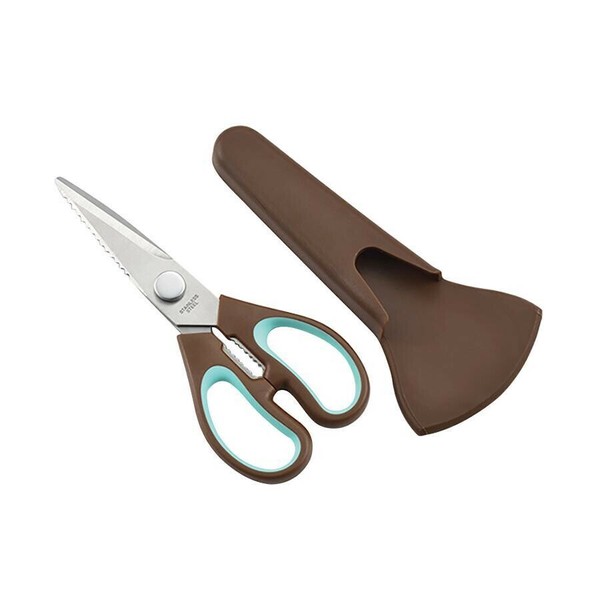 タマハシ コンパクトキッチンハサミ キッチン用品 キッチンばさみ ケース付 多機能 thumbnail 2