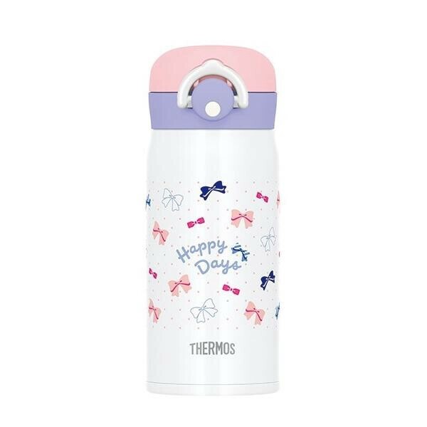 サーモス（THERMOS） 真空断熱ケータイマグ 350ml リボンホワイト(RWH) 保温 保冷 JNR-353G