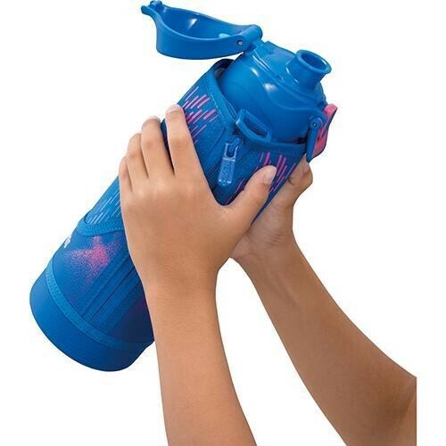 サーモス（THERMOS） 真空断熱スポーツボトル 1.0L ネイビーミント(NVMT) 水筒 保冷専用 FJS-1000F thumbnail 10