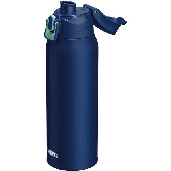 サーモス（THERMOS） 真空断熱スポーツボトル 1.0L ネイビーミント(NVMT) 水筒 保冷専用 FJS-1000F thumbnail 4