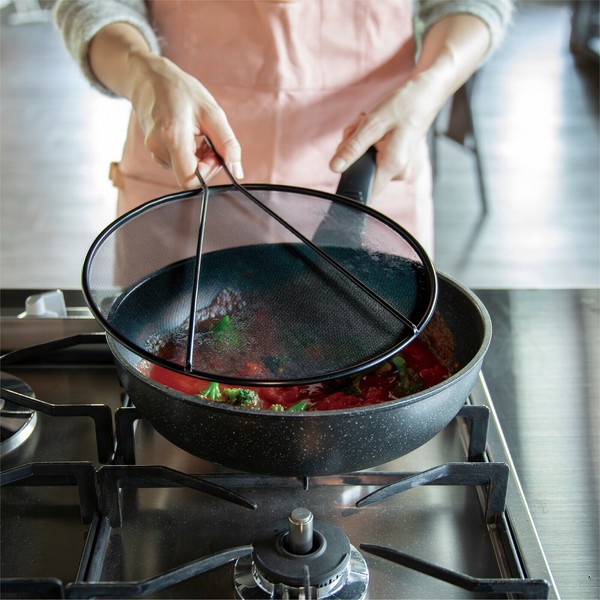 CB JAPAN（シービージャパン） copan 調理具合がよく見える油はねガードネット 25cm thumbnail 4