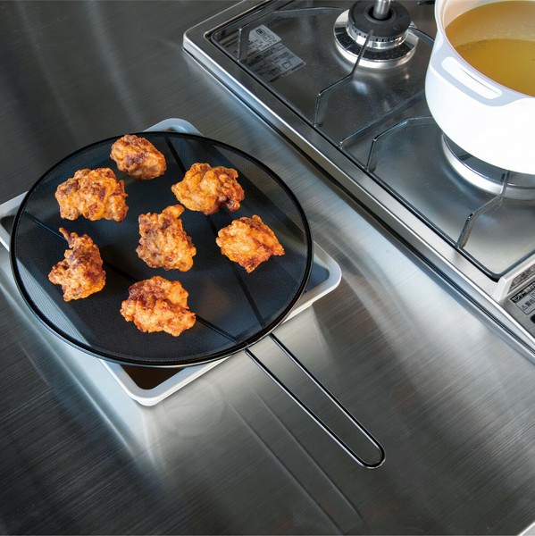 CB JAPAN（シービージャパン） copan 調理具合がよく見える油はねガードネット 25cm thumbnail 5