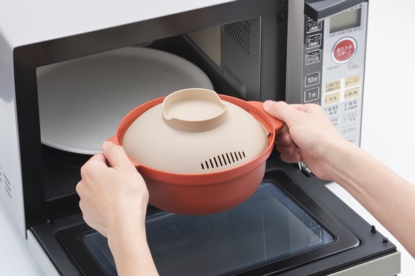 ヨシカワ（yoshikawa） 一人分にちょうどいい電子レンジ専用鍋（簡単レシピ付）日本製 SJ3705 thumbnail 4