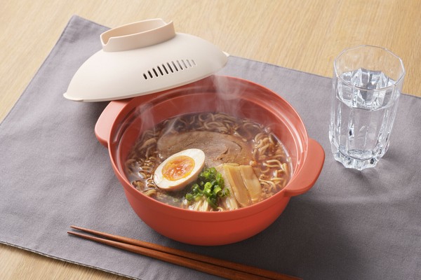 ヨシカワ（yoshikawa） 一人分にちょうどいい電子レンジ専用鍋（簡単レシピ付）日本製 SJ3705 thumbnail 5