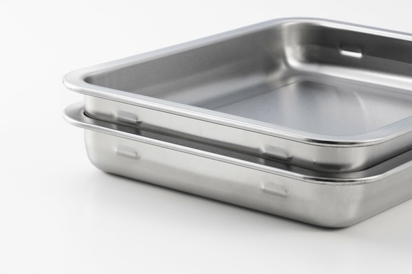 ヨシカワ（yoshikawa） 作り置きにも使える蓋付きステンレス浅型バット 2P 日本製 SJ3659 thumbnail 3