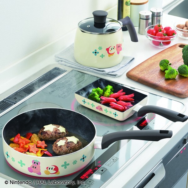 タマハシ 星のカービィ アルミフライパン 20cm IH対応 thumbnail 3