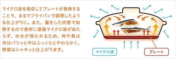 CB JAPAN（シービージャパン） レンジグリルパン 箱サイズ290x180x102mm thumbnail 3