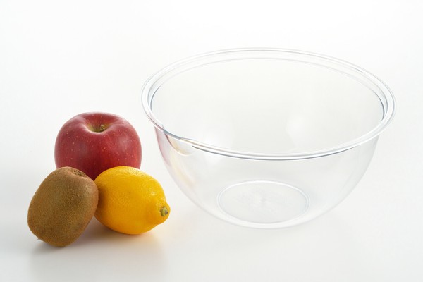 ヨシカワ（yoshikawa） ネオクリア 中身がわかる電子レンジ対応クリアボウル 24cm 日本製 SJ3587 thumbnail 2