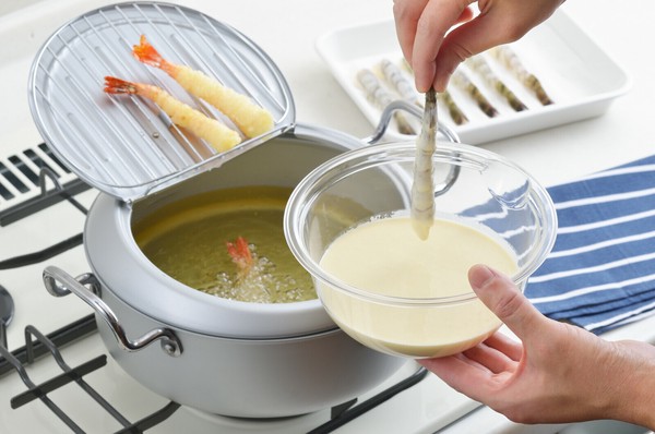 ヨシカワ（yoshikawa） ネオクリア 中身がわかる電子レンジ対応クリアボウル 24cm 日本製 SJ3587 thumbnail 4