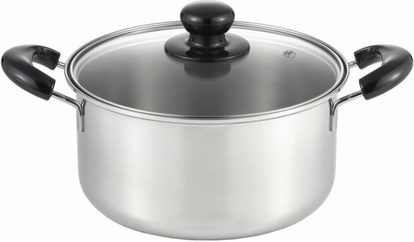 ヨシカワ（yoshikawa） 深型 両手鍋22cm SJ3774 クックルック ベーシック thumbnail 2