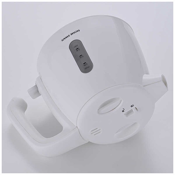タマハシ HOME SWAN 電気ケトル 800ml ホワイト SYK-08W 転倒湯漏れ防止機能付き thumbnail 5