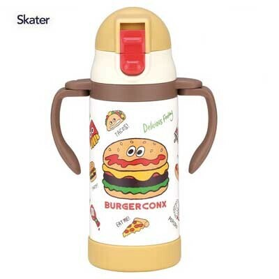 スケーター（Skater） 2WAYストローステンレスマグ 350ml バーガーコンクス STWM3N