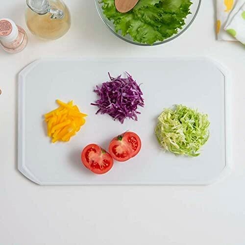 Shinkigosei（新輝合成） すべりにくい超軽量まな板3L ホワイト thumbnail 9