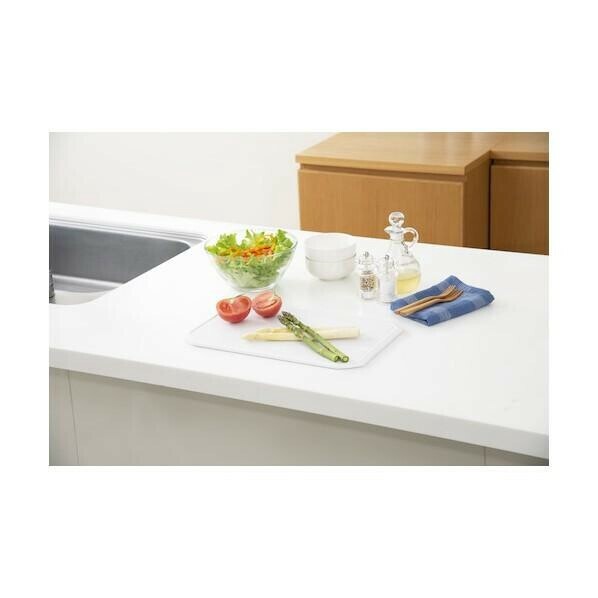 Shinkigosei（新輝合成） すべりにくい超軽量まな板3L ホワイト thumbnail 8