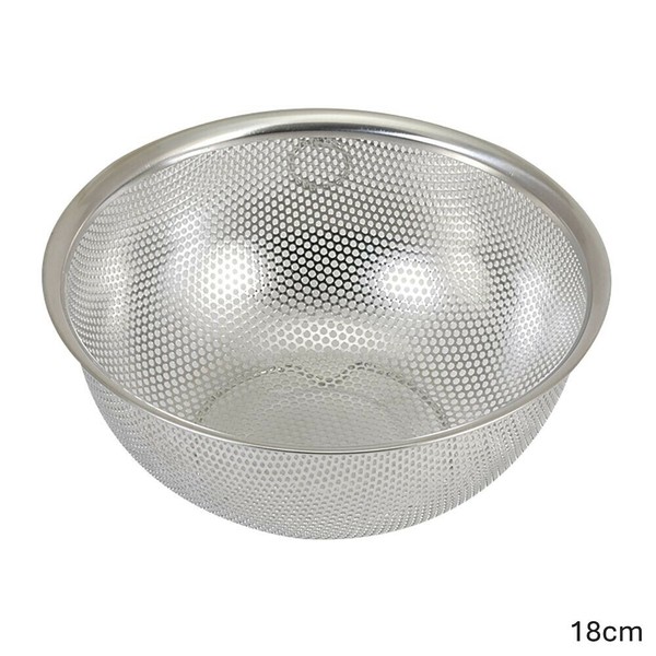 リバティーコーポレーション（Liberty Corporation） ステンレス製 パンチングザル 15cm 足付 LD-386 Style Kitchenware thumbnail 3