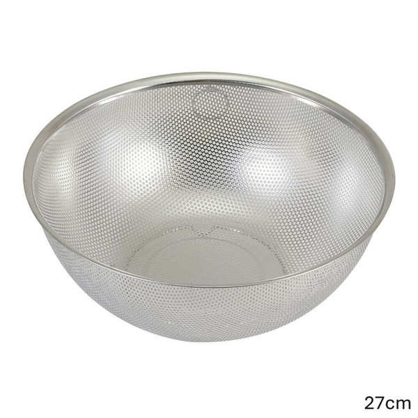 リバティーコーポレーション（Liberty Corporation） ステンレス製 パンチングザル 15cm 足付 LD-386 Style Kitchenware thumbnail 6