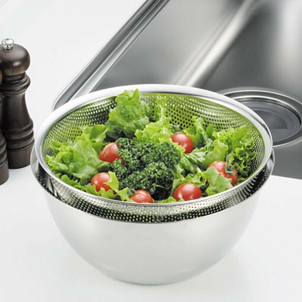 リバティーコーポレーション（Liberty Corporation） ステンレス製 パンチングザル 15cm 足付 LD-386 Style Kitchenware thumbnail 8