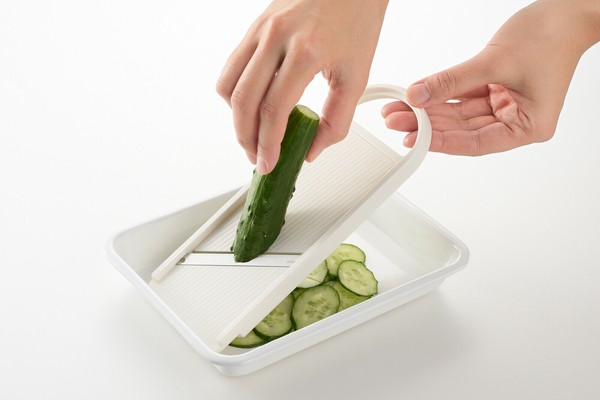 ヨシカワ 7段階の厚さにスライスできるスライサー thumbnail 5