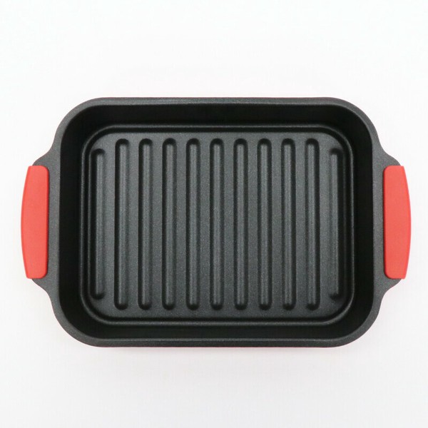 HIRO CORPORATION（ヒロコーポレーション） Modéré 電子レンジ調理器 角型 レッド HTO-8957 thumbnail 8