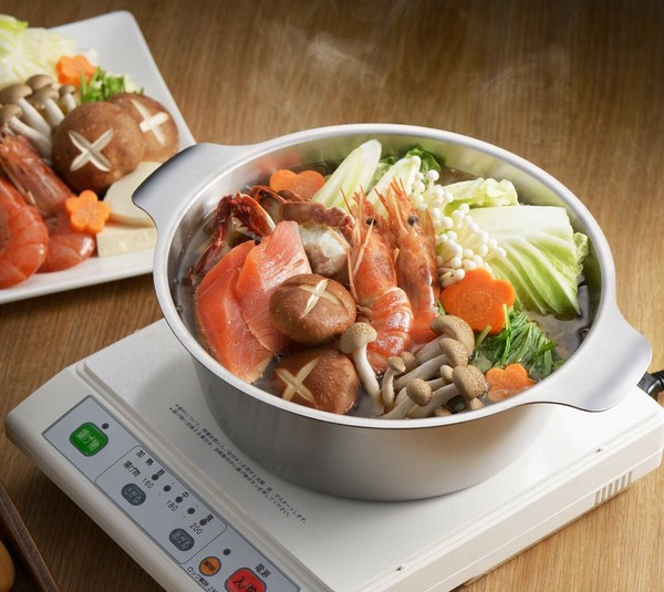 ヨシカワ（yoshikawa） 贅 zei ステンレス寄せしゃぶ鍋 22cm 日本製 SJ3186 thumbnail 5