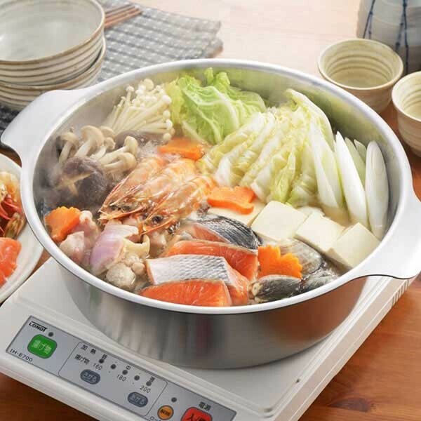 ヨシカワ（yoshikawa） 贅 zei ステンレス寄せしゃぶ鍋 22cm 日本製 SJ3186 thumbnail 8