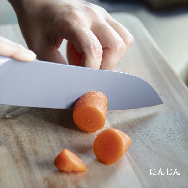 CB JAPAN（シービージャパン） atomico ペティナイフ 一体型構造 ふっ素樹脂 コーティング 汚れが落ちやすい 食材がくっ付きにくい 食洗機:可 グレー thumbnail 9