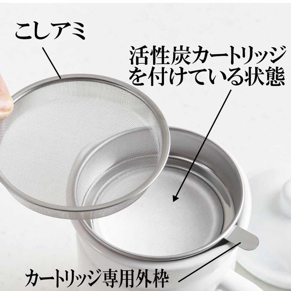 プルーン「Plune.」 ホーローオイルポット「akaiyaneno」 油 油缶 油入れ 油壺 油さし キッチン 揚げ物 揚げ油 thumbnail 5