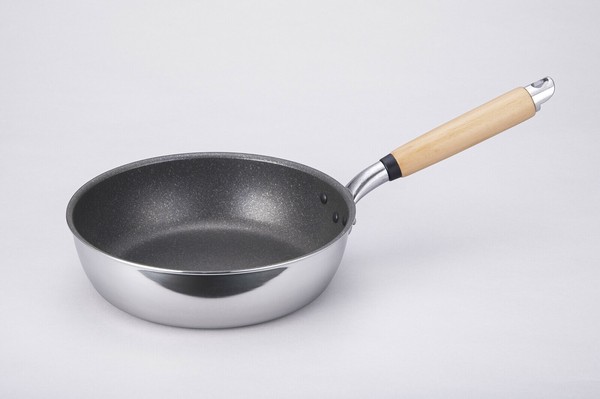 北陸アルミニウム(hokua) 極 ふかみ IH 深型 フライパン 24cm A−3126