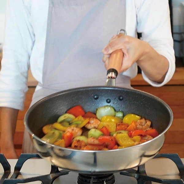 北陸アルミニウム（hokua） 極ふかみ IH フライパン いため鍋 IH対応 26cm thumbnail 10