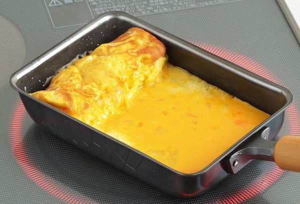 ヨシカワ（yoshikawa） NEW グルメパワー 木柄 玉子焼 鉄製 打ち出し SJ3166 thumbnail 4