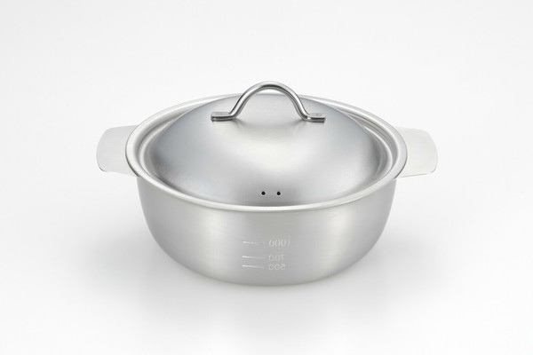 ヨシカワ（yoshikawa） 美味彩菜  卓上鍋 18cm (目盛付) IH対応 日本製 SJ3627 thumbnail 2