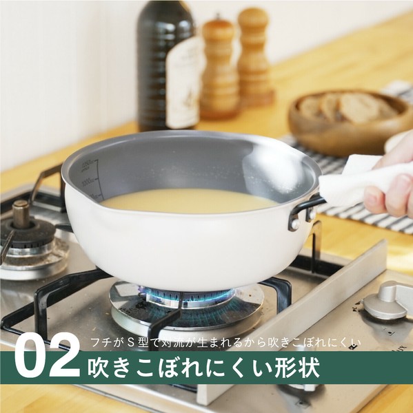 CB JAPAN（シービージャパン） Aggtaメモリ付き揚げ物フライパン20cm  IH対応 thumbnail 4