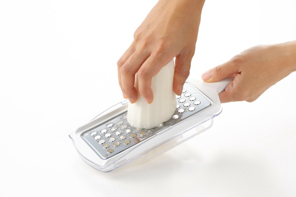 ヨシカワ 食材をこぼさず水切りができるらくらくおろし器 thumbnail 6