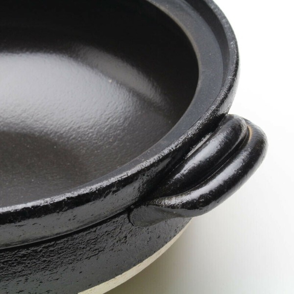 松本陶器（Matsumoto Toki） 家族団らん 工房「ゆずりは」 赤絵線紋 8号土鍋 thumbnail 8