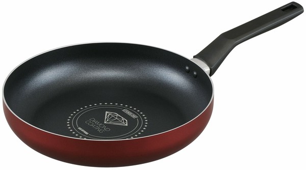 IRIS OHYAMA（アイリスオーヤマ） ダイヤモンドコート フライパン IH・ガス火両用 VDI-F20 20cm ワインレッド thumbnail 10