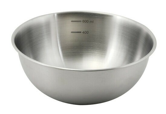 パール金属（PEARL LIFE） ベーシスライン ステンレス製目盛り付ボウル 21cm HC-437 thumbnail 2