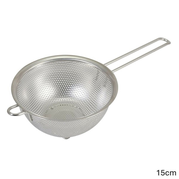 リバティーコーポレーション(Liberty Corporation) ステンレス製 パンチストレーナー 15cm 足付 LD-394 Style Kitchenware