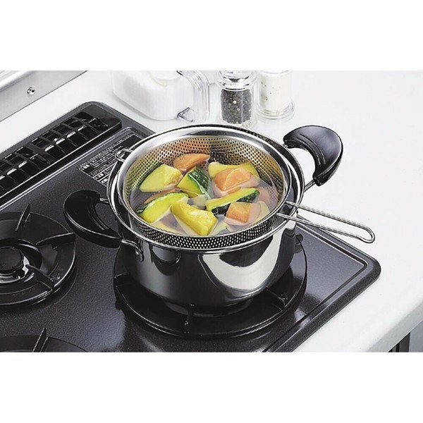 リバティーコーポレーション（Liberty Corporation） ステンレス製 パンチストレーナー 15cm 足付 LD-394 Style Kitchenware thumbnail 4