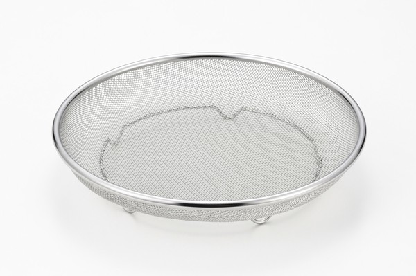 ヨシカワ（yoshikawa） 生活のかたち 脚付き衛生的！食卓にも出せるステンレス浅ザル 19cm 日本製 SJ3792 thumbnail 3