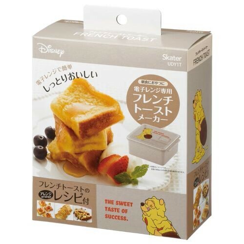 スケーター（Skater） フレンチトーストメーカー 電子レンジ調理器 電子レンジ調理 UDY1T プーさん UDY1T thumbnail 2