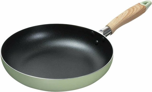 パール金属（PEARL LIFE） ナチュラルクックピュア フライパン28cm(グリーン)  HB-6669 thumbnail 3