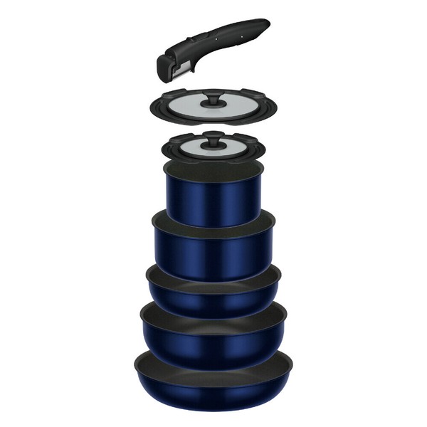 サーモス（THERMOS） 取っ手のとれる フライパン8点セット EA ガス火対応 thumbnail 2