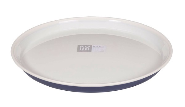 KOKUBO（小久保工業所） KOKUラウンド平皿 大 スチールグレー thumbnail 2