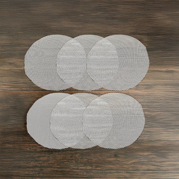 and C（アンドシー） せいろが長持ちする せいろ蒸し器シート シリコン蒸しシート 6枚入り セイロ専用 クッキングシート 丸型 繰り返し使用 洗える ホワイト 24a4058 thumbnail 10