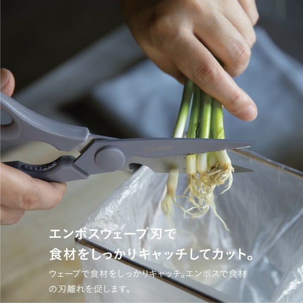 CB JAPAN（シービージャパン） 洗いやすいキッチンバサミ 取り外し式 ステンレス 簡単 thumbnail 5